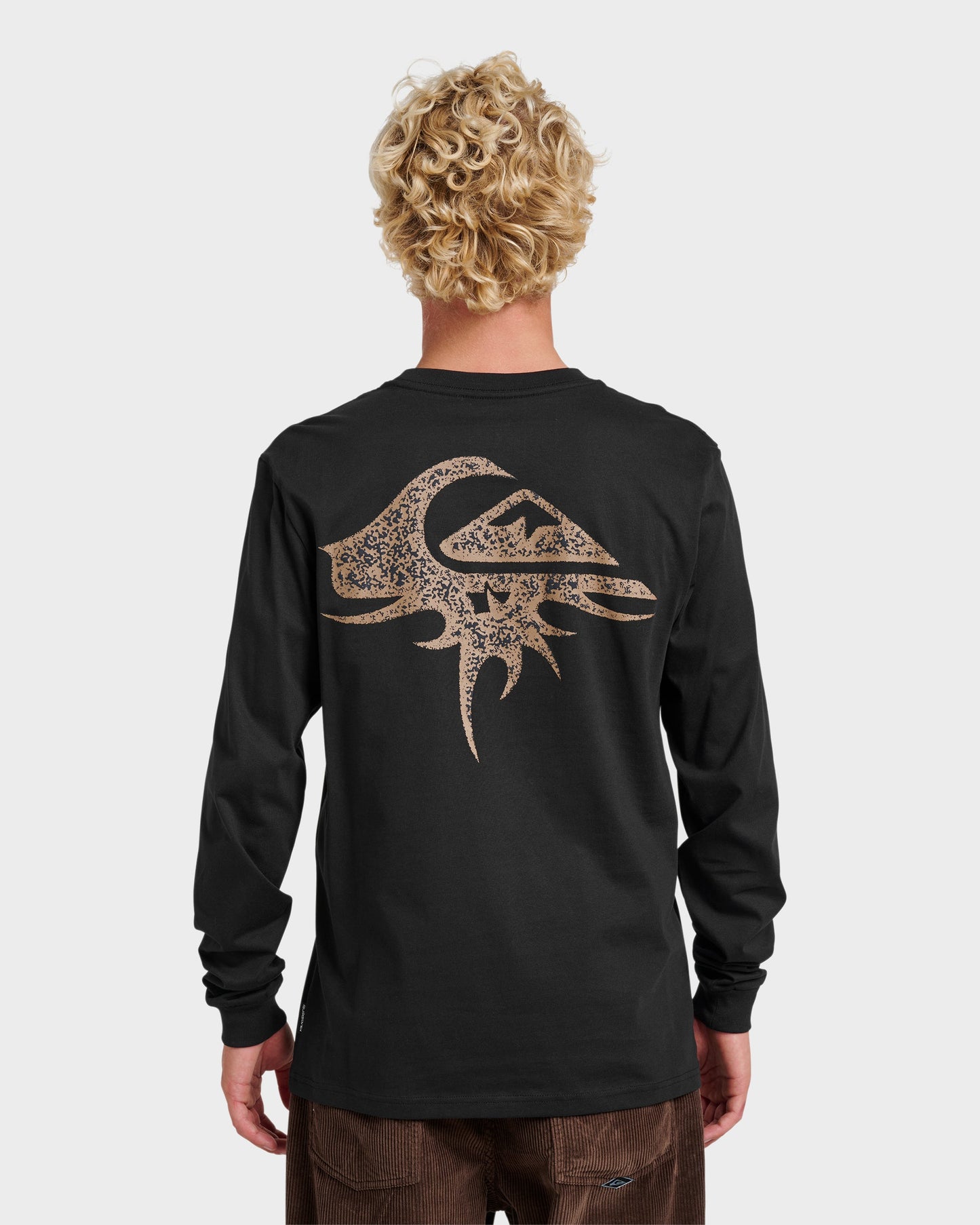 Three Piece Long Sleeve T-shirt - Black - Quick Silver