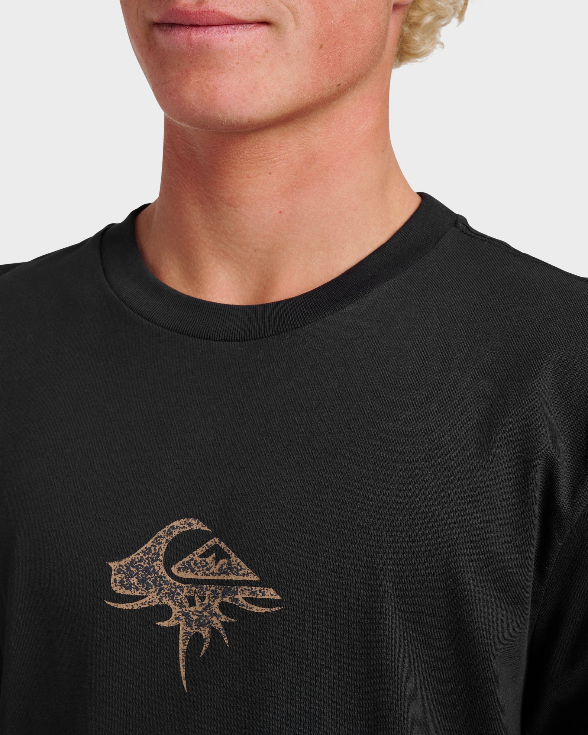Three Piece Long Sleeve T-shirt - Black - Quick Silver