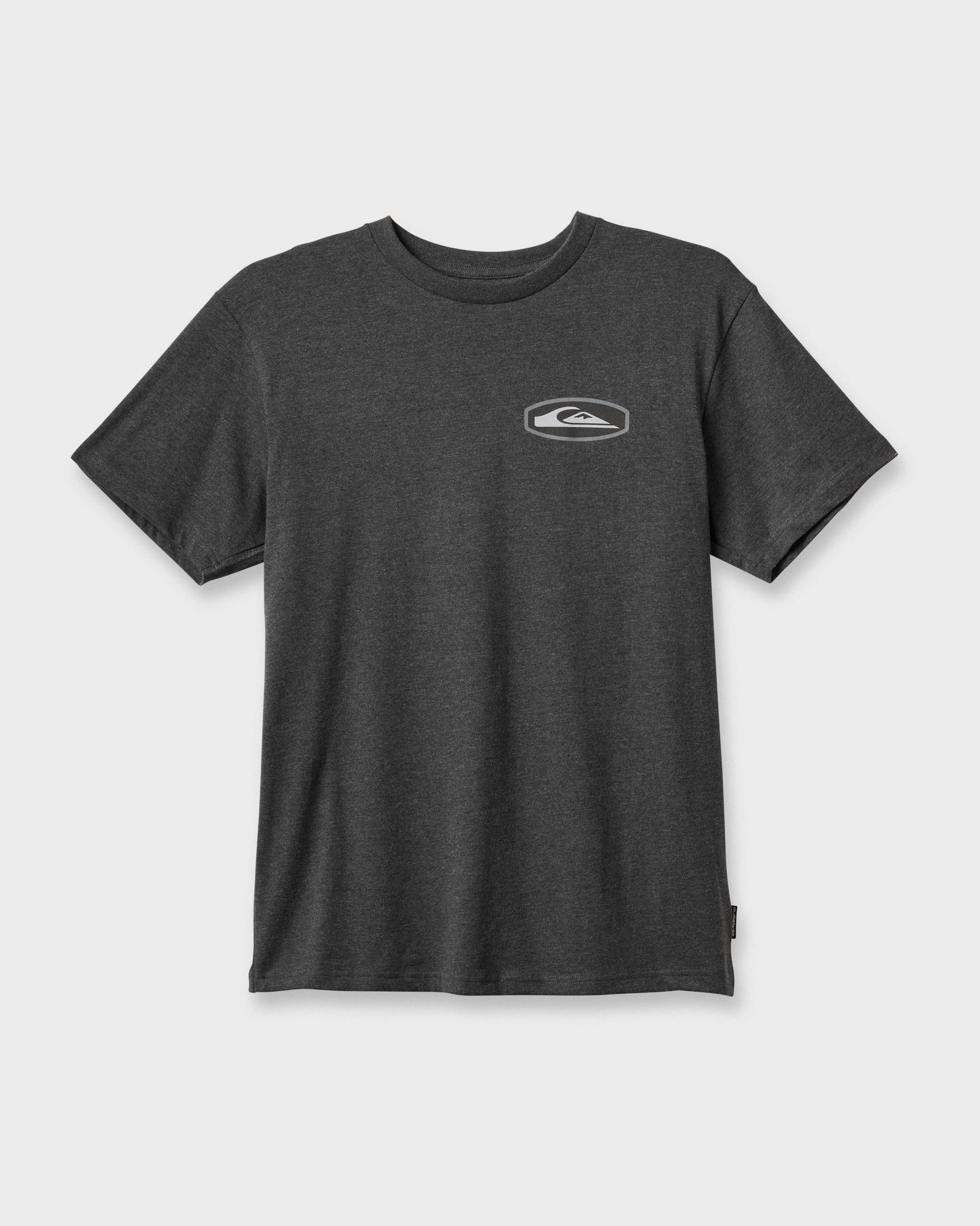 Stadium Emblem Classic T-shirt - Charcoal Heather - Quick Silver