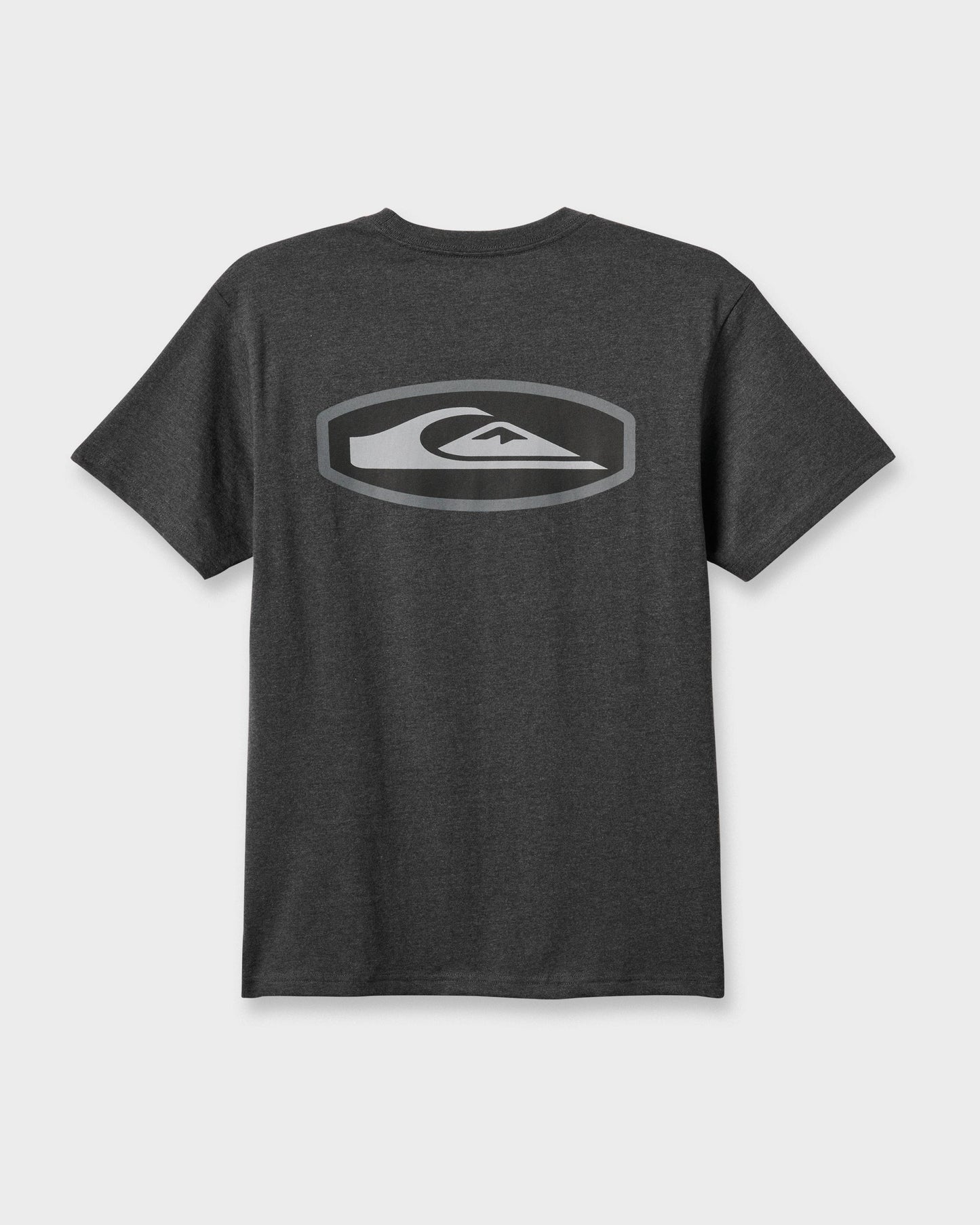 Stadium Emblem Classic T-shirt - Charcoal Heather - Quick Silver