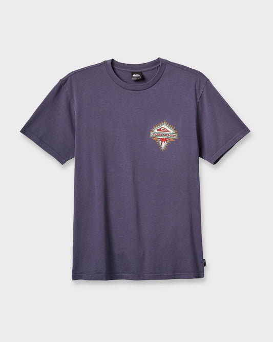Liberty Spikespigment Dye T-Shirt - Graystone - Quick Silver