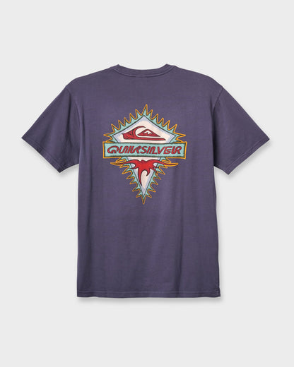 Liberty Spikespigment Dye T-Shirt - Graystone - Quick Silver