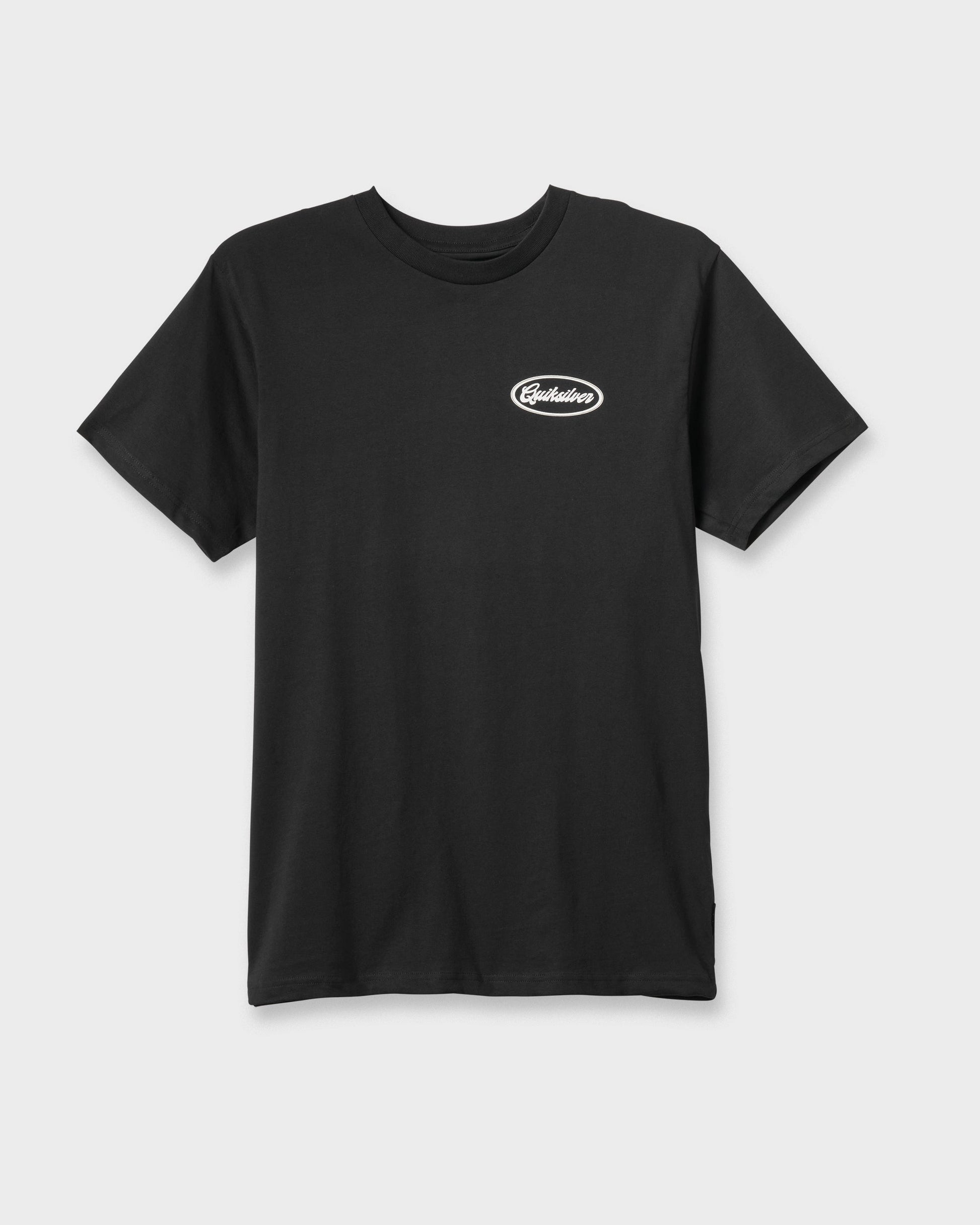 Mechanics Script Classic T-shirt - Black - Quick Silver