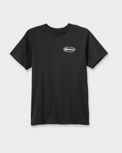 Mechanics Script Classic T-shirt - Black - Quick Silver