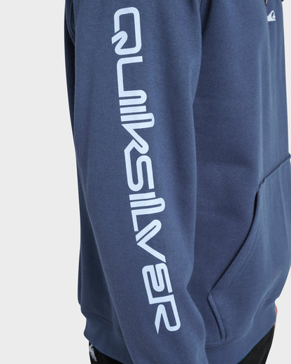Passage Logo Hoodie - Sargasso Sea - Quick Silver