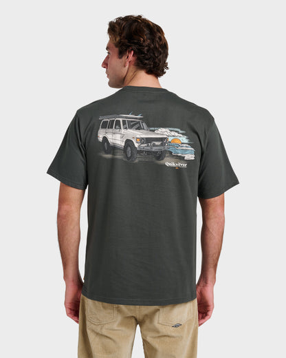 Waterman Adventures Classic T-shirt - Phantom - Quick Silver