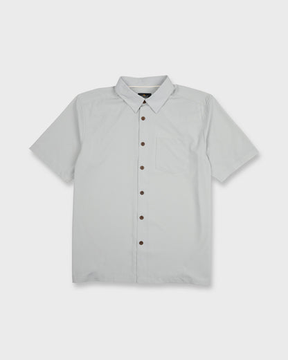 Chaser Short Sleeve Woven Shirt - High Rise - Quick Silver