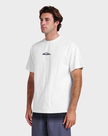 Jungle Cat Heavy Weight T-shirt - White - Quick Silver