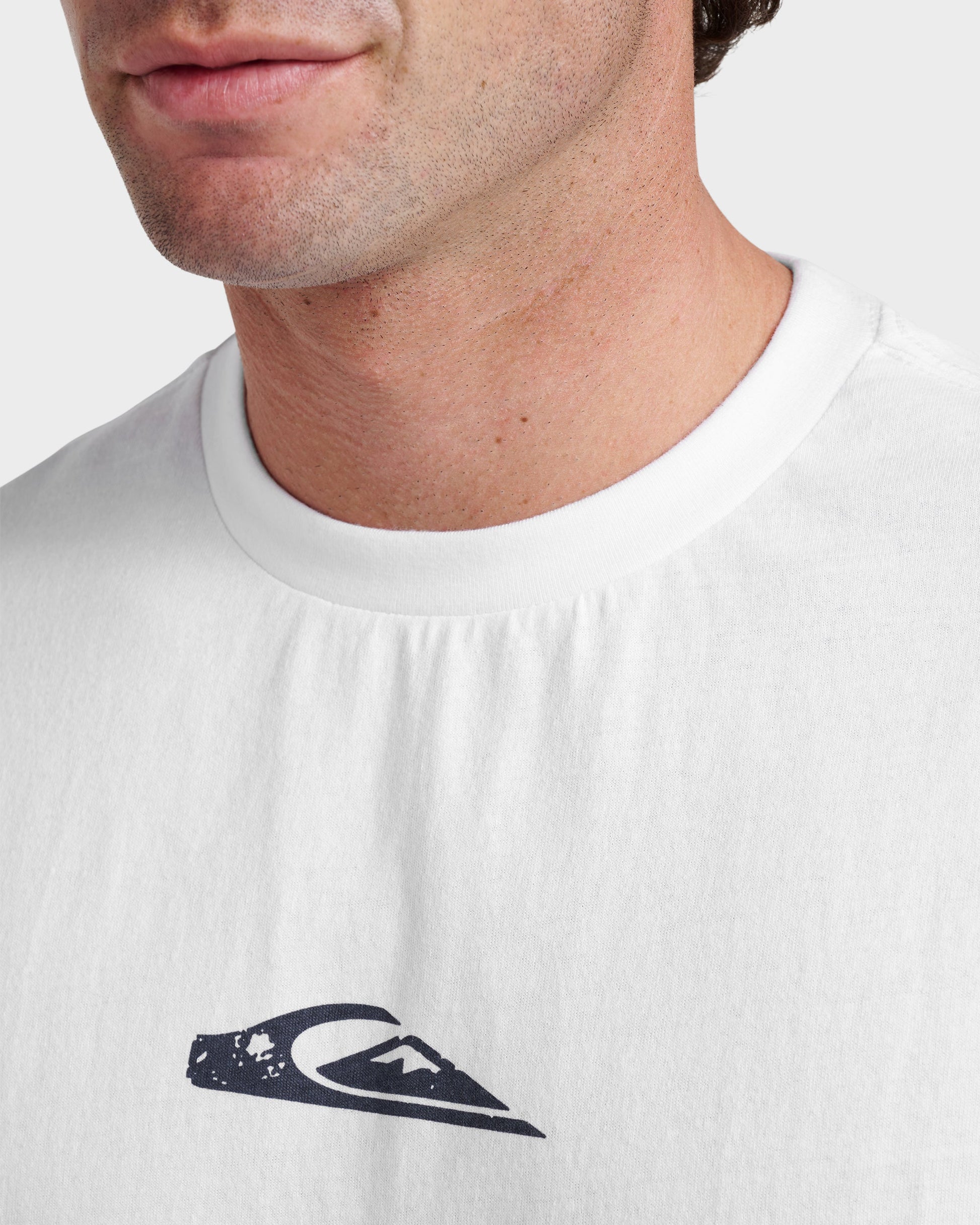 Jungle Cat Heavy Weight T-shirt - White - Quick Silver