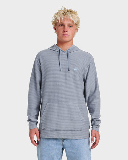 Alamitos Long Sleeve Hooded Top - China Blue - Quick Silver