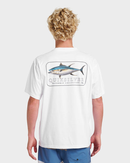Waterman Yellowfinner Classic T-shirt - White - Quick Silver