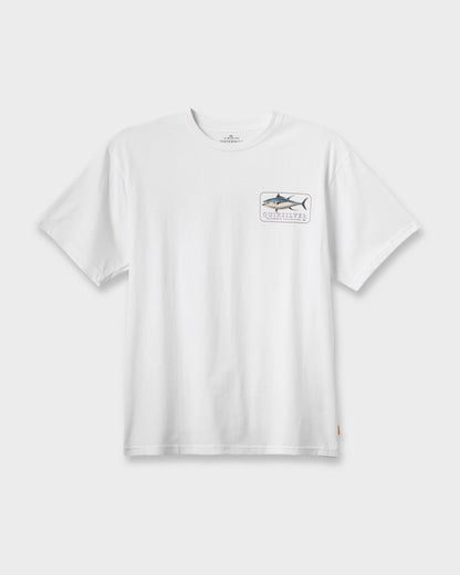 Waterman Yellowfinner Classic T-shirt - White - Quick Silver