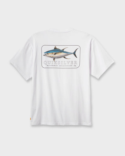 Waterman Yellowfinner Classic T-shirt - White - Quick Silver
