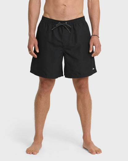 Everyday Solid 17" Swim Trunks - Black - Quick Silver