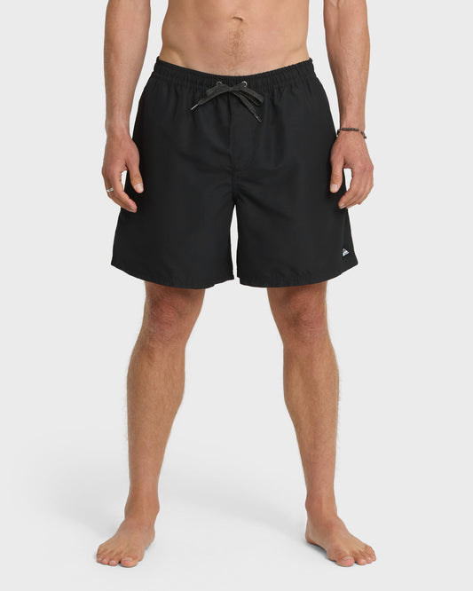 Everyday Solid 17" Swim Trunks - Black - Quick Silver
