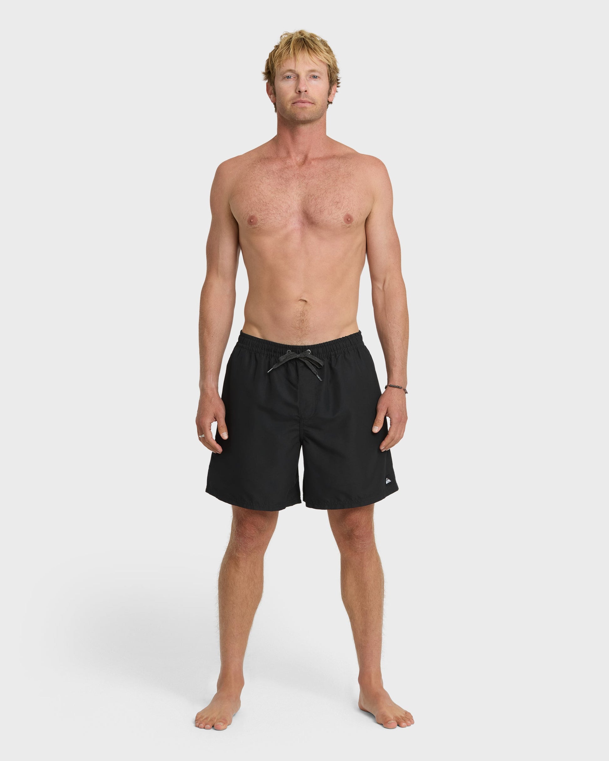 Everyday Solid 17" Swim Trunks - Black - Quick Silver