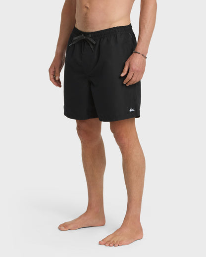 Everyday Solid 17" Swim Trunks - Black - Quick Silver
