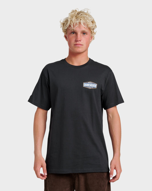 Six Points Classic T-shirt - Black - Quick Silver