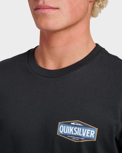 Six Points Classic T-shirt - Black - Quick Silver