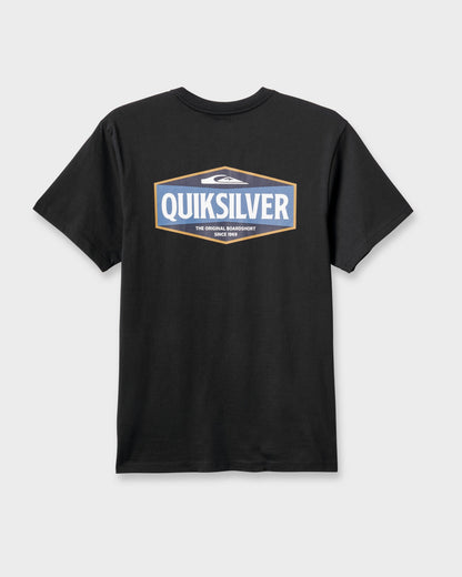 Six Points Classic T-shirt - Black - Quick Silver