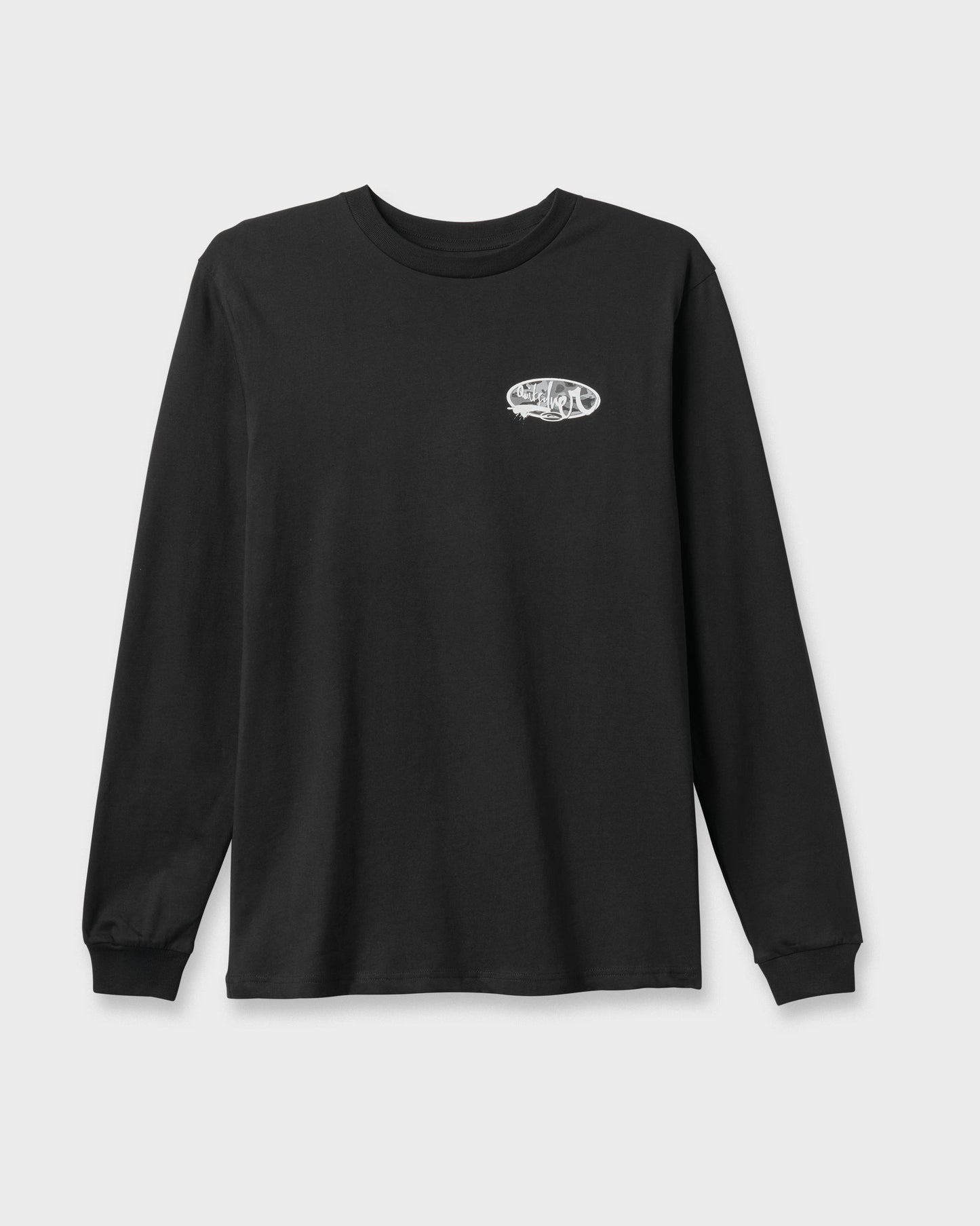 Impaired Camo Long Sleeve T-shirt - Black - Quick Silver