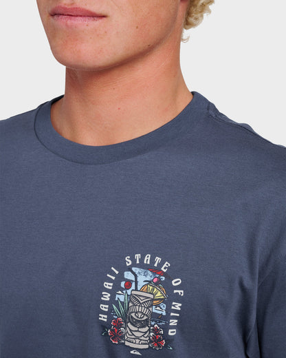 Hi Tiki Lounge Classic T-shirt - Navy - Quick Silver
