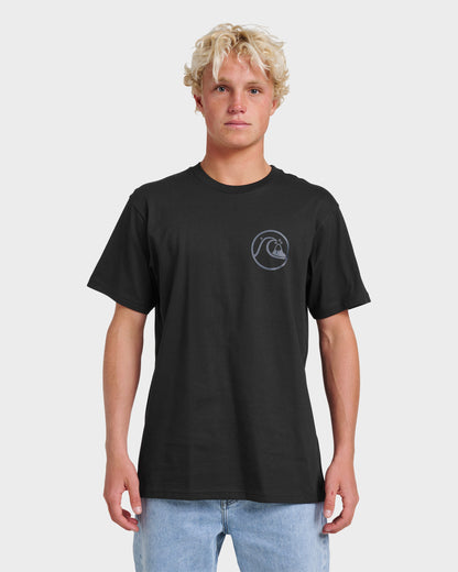 Jungle Wave Classic T-shirt - Black - Quick Silver