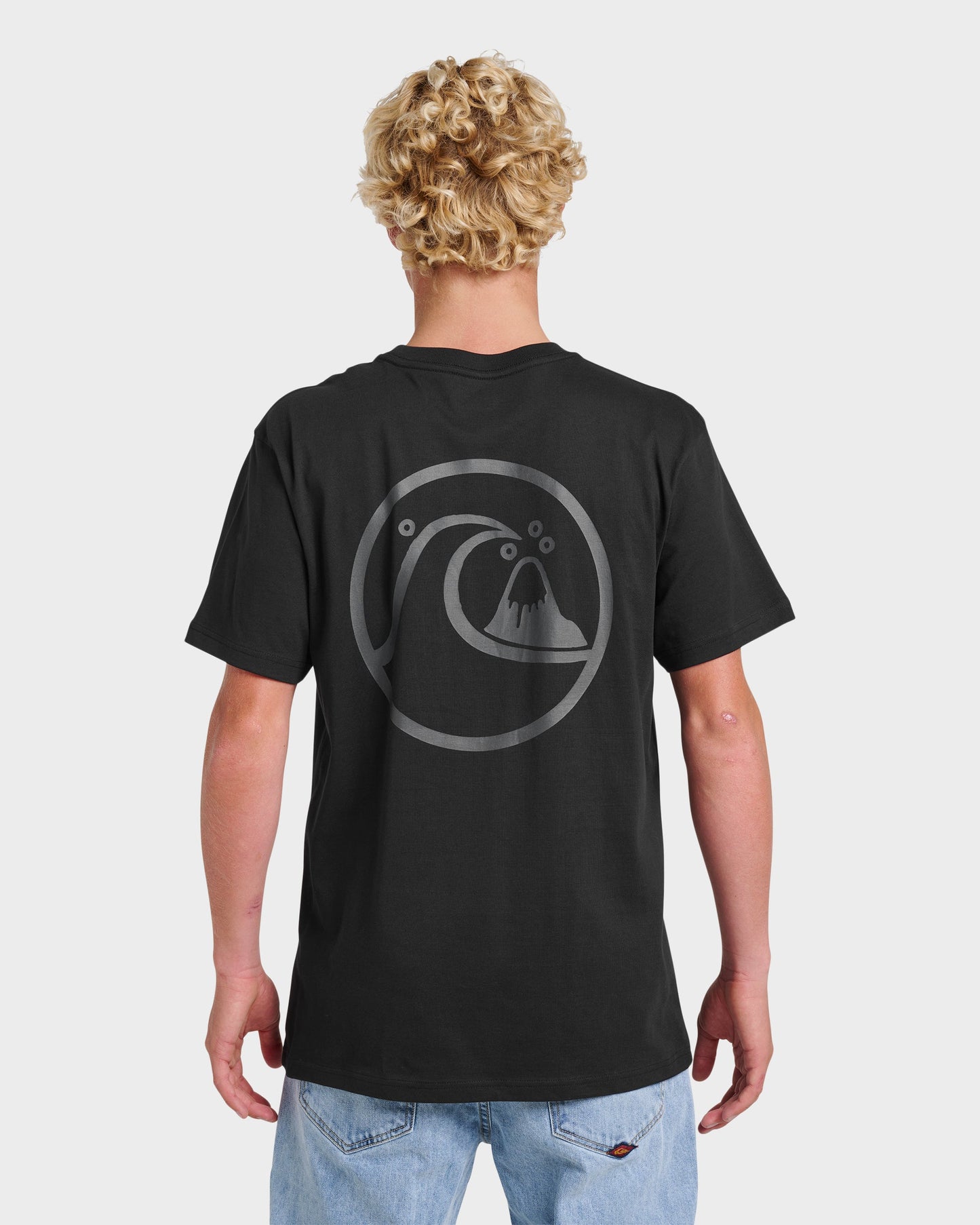 Jungle Wave Classic T-shirt - Black - Quick Silver