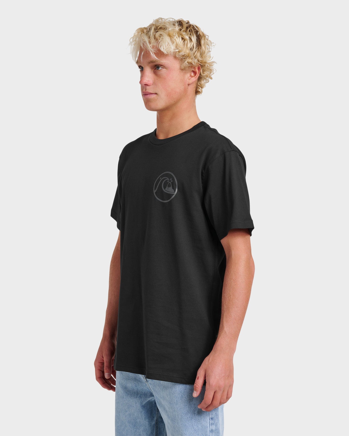 Jungle Wave Classic T-shirt - Black - Quick Silver