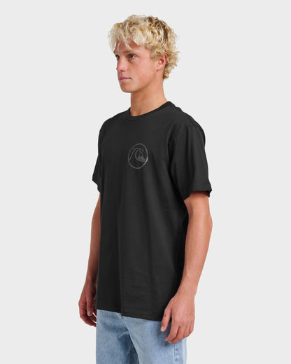 Jungle Wave Classic T-shirt - Black - Quick Silver