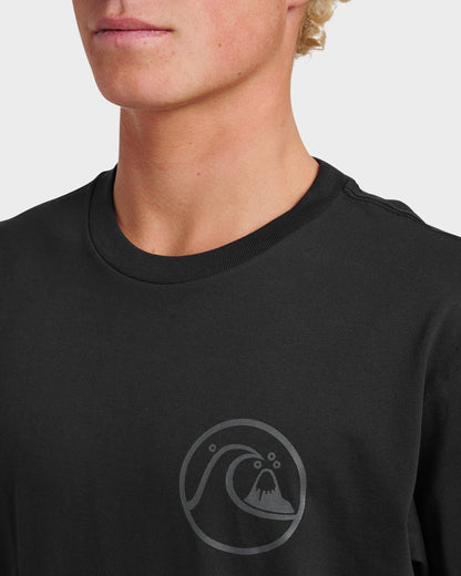 Jungle Wave Classic T-shirt - Black - Quick Silver