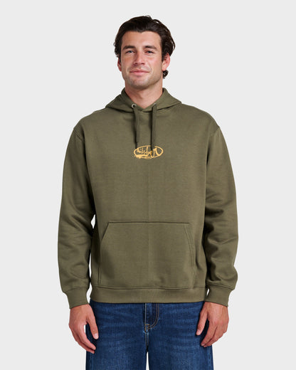 Graphic Hoodie - Grape Leaf - Quick Silver