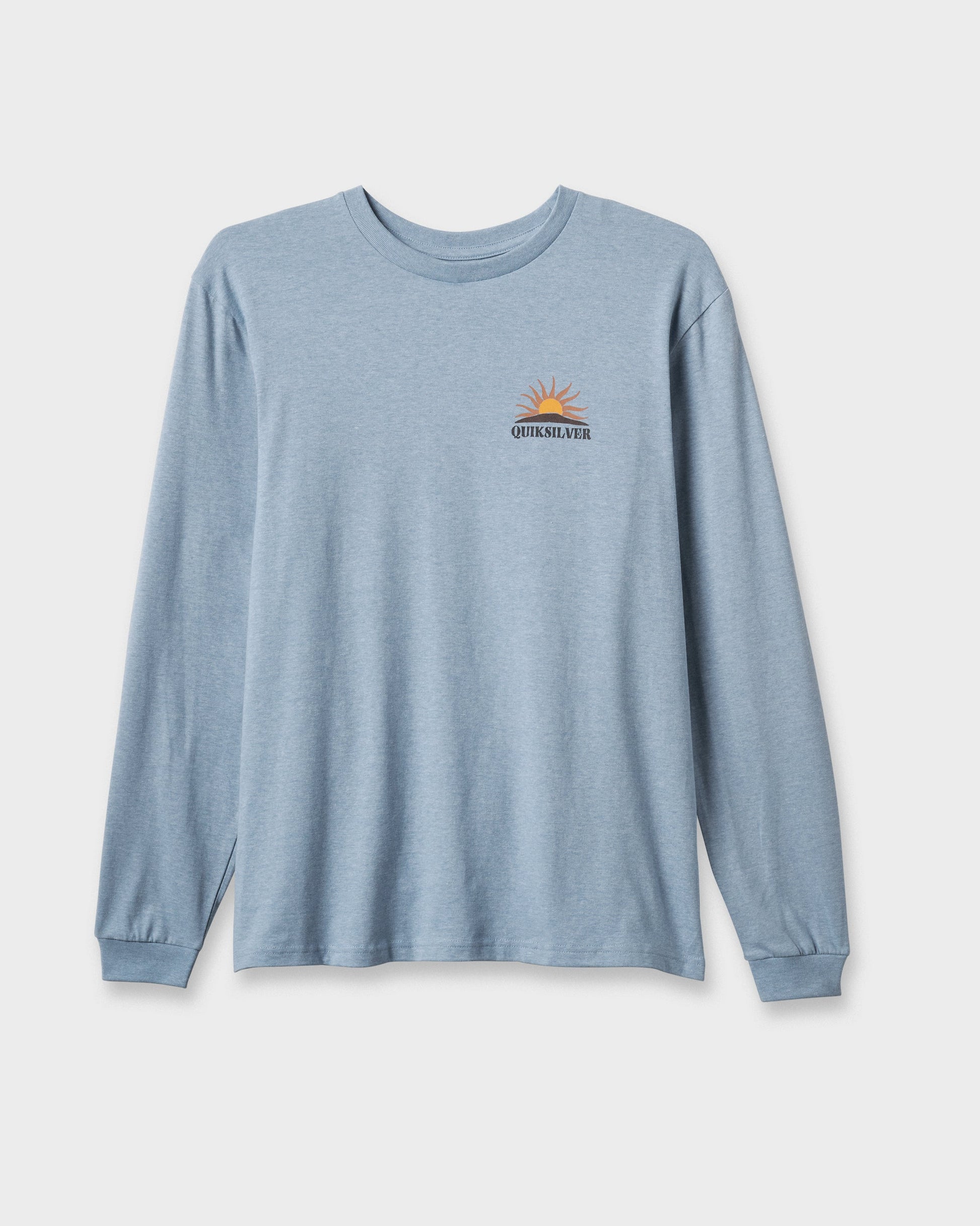 Dawn Patrol Long Sleeve T-shirt - Ashley Blue Heather - Quick Silver