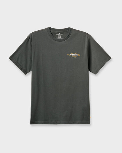 Waterman Diamond Classic T-shirt - Phantom - Quick Silver