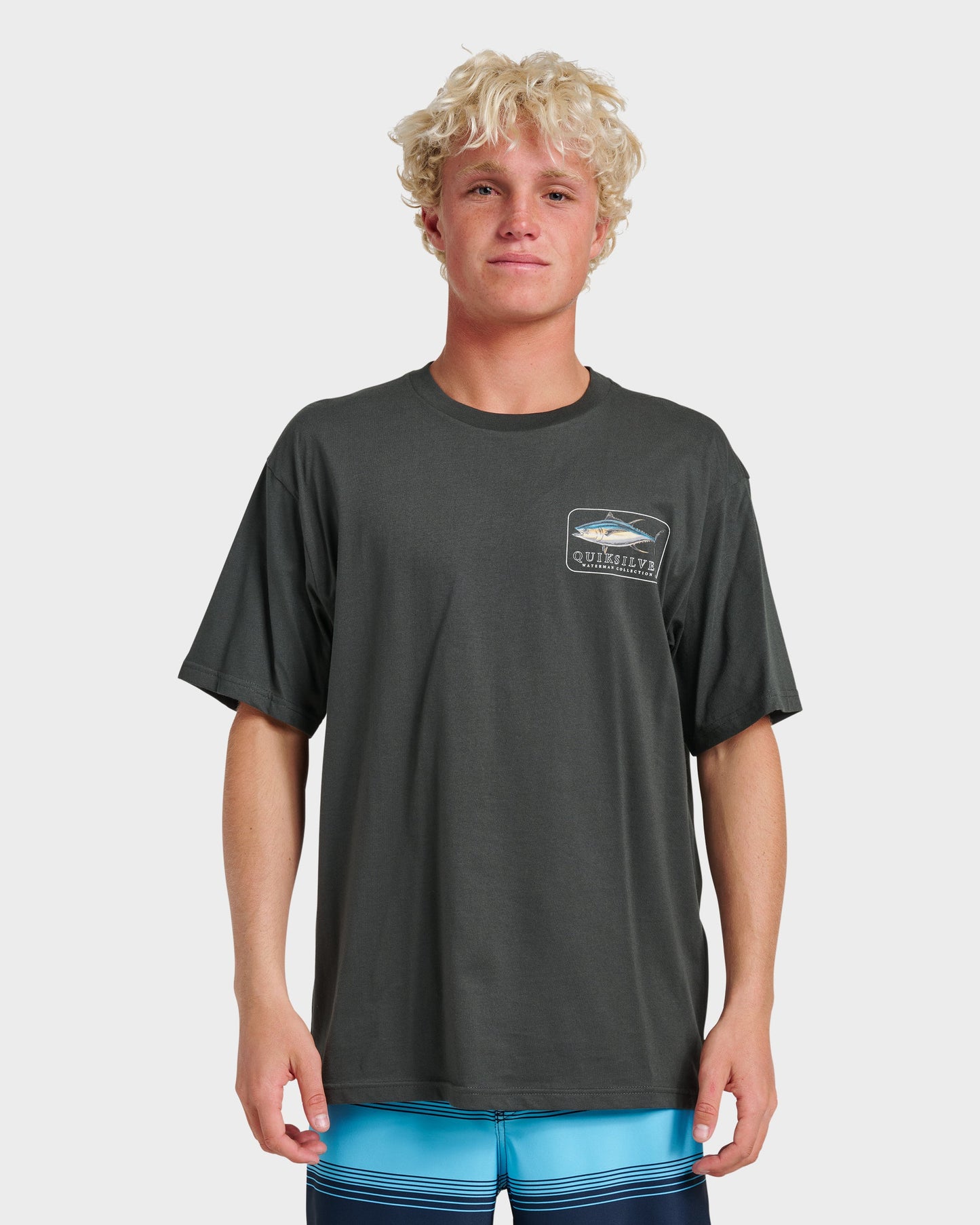 Waterman Yellowfinner Classic T-shirt - Phantom - Quick Silver