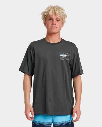 Waterman Yellowfinner Classic T-shirt - Phantom - Quick Silver