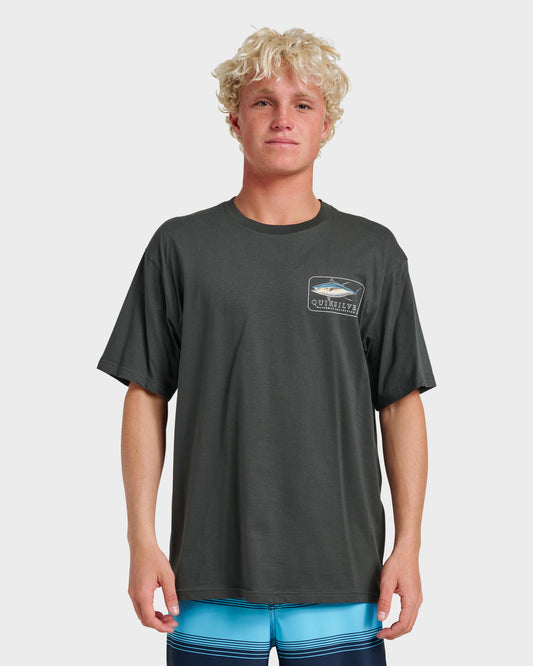 Waterman Yellowfinner Classic T-shirt - Phantom - Quick Silver