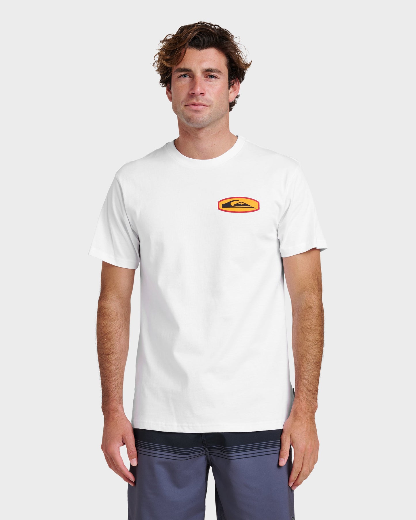 Stadium Emblem Classic T-shirt - White - Quick Silver