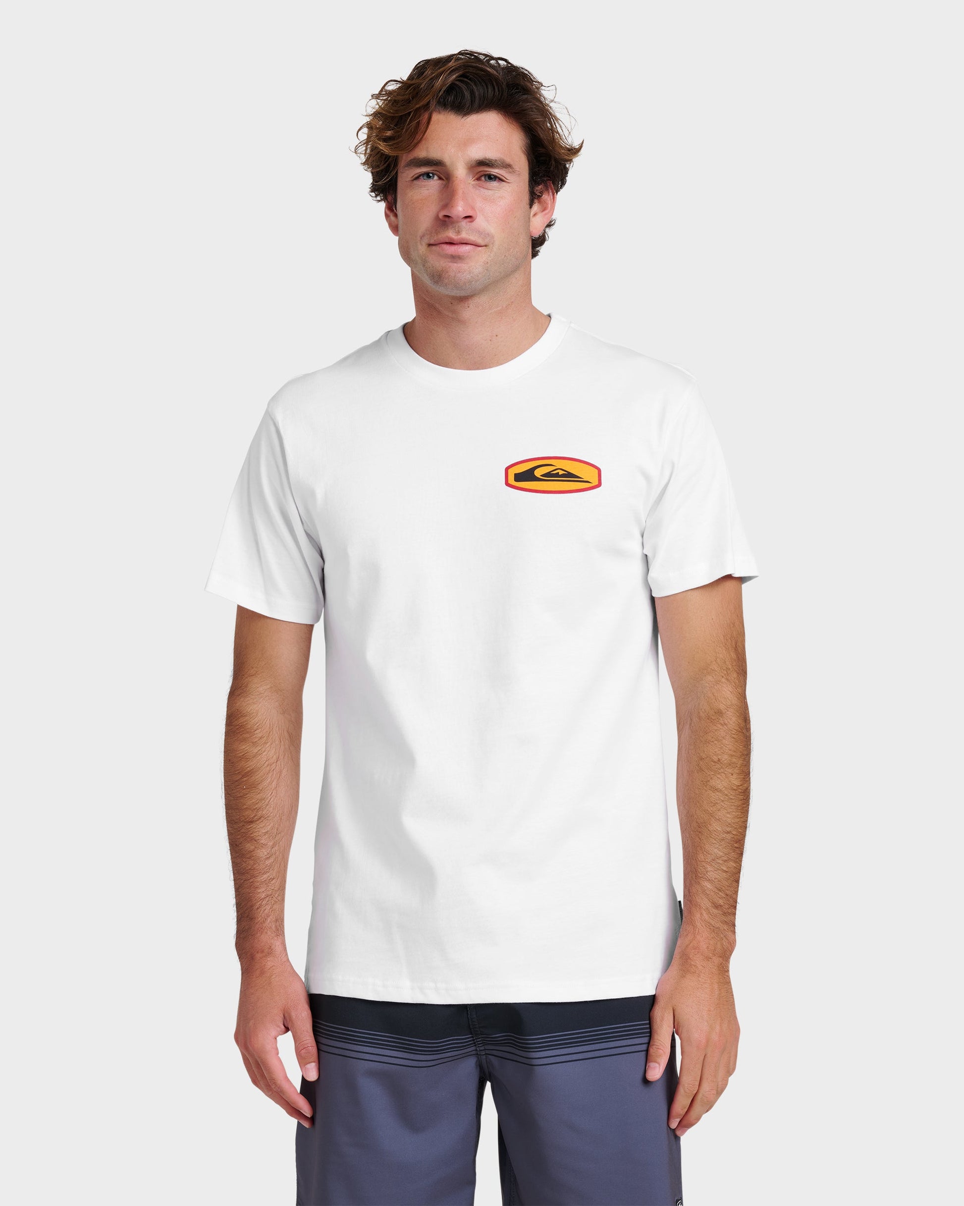 Stadium Emblem Classic T-shirt - White - Quick Silver