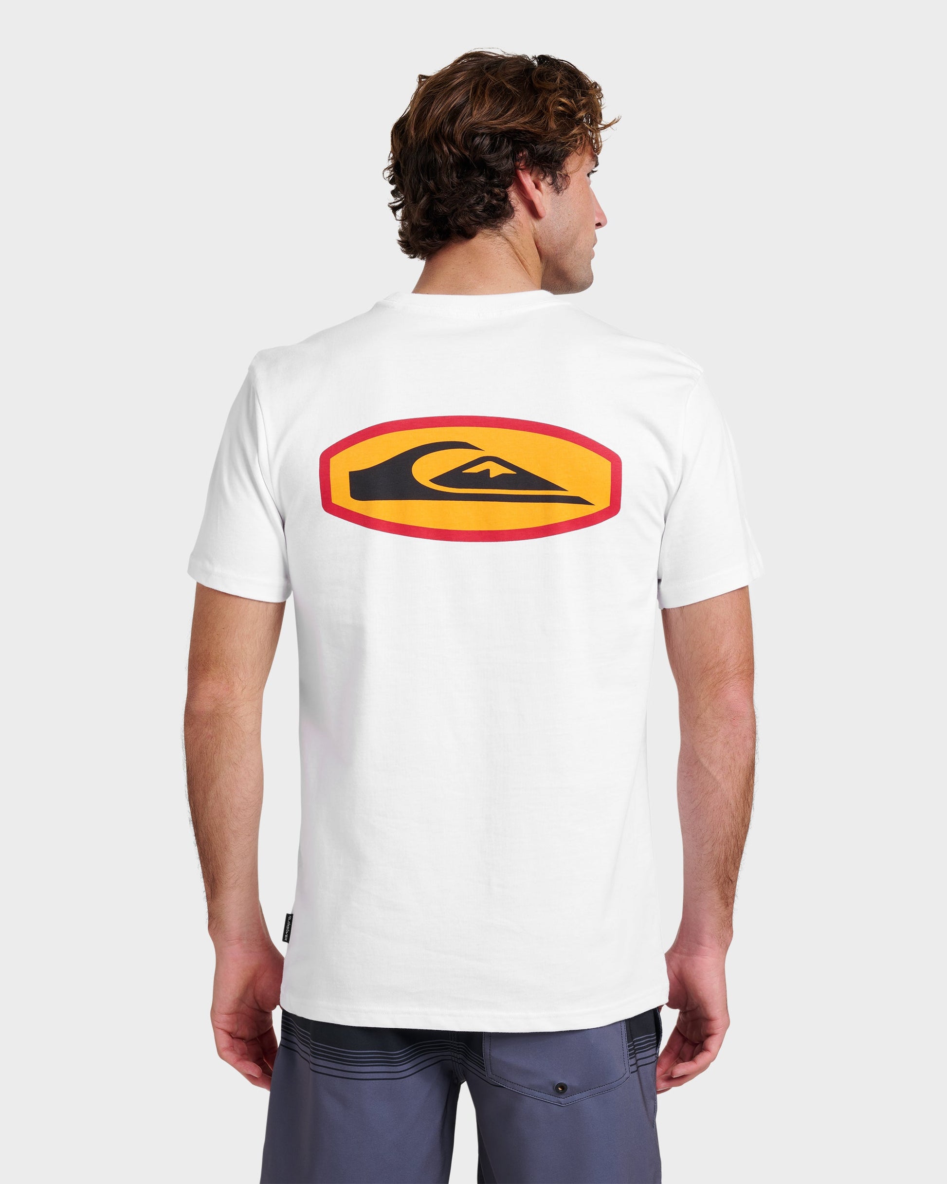 Stadium Emblem Classic T-shirt - White - Quick Silver