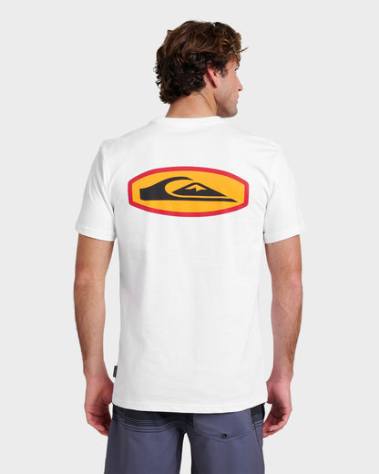 Stadium Emblem Classic T-shirt - White - Quick Silver