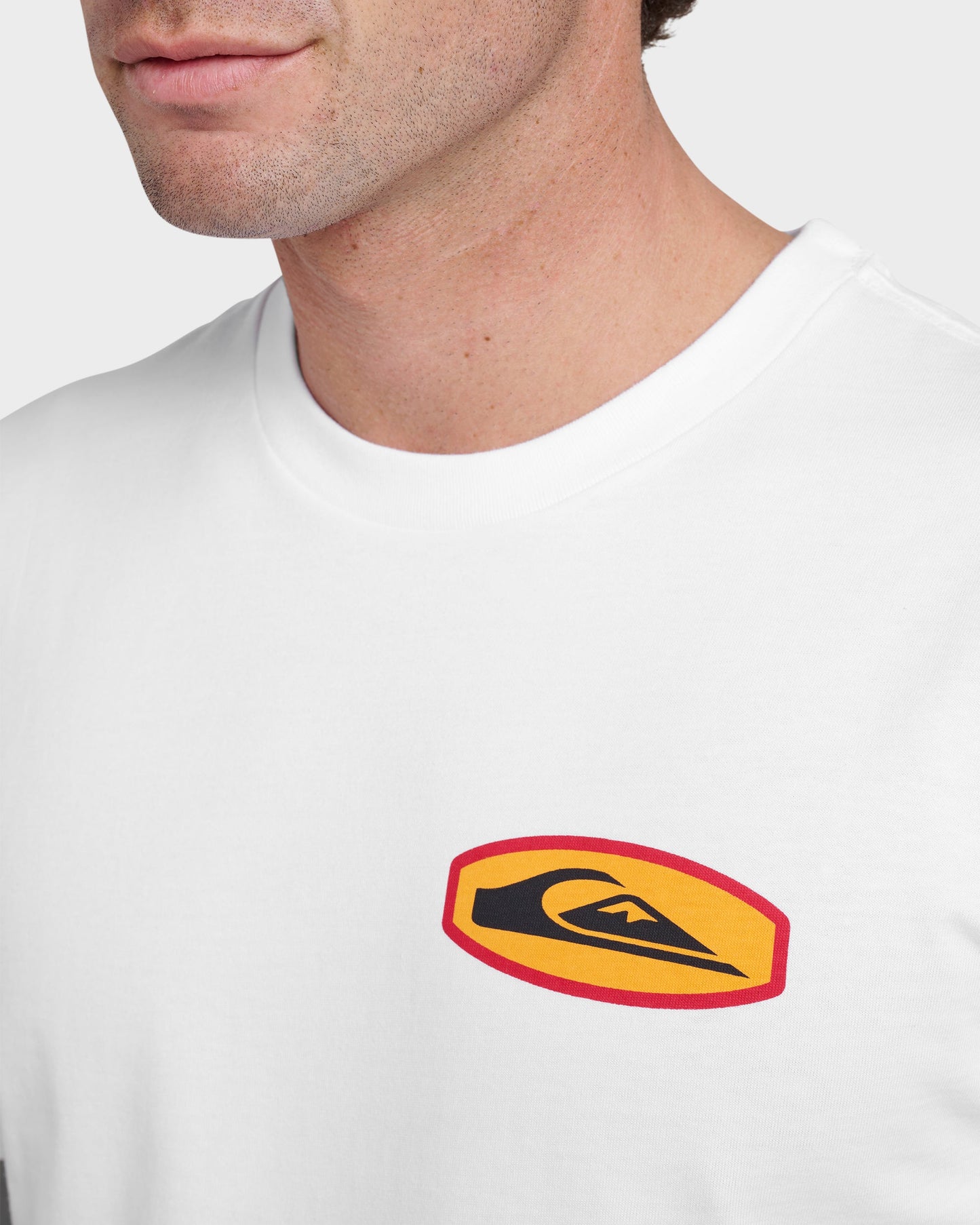 Stadium Emblem Classic T-shirt - White - Quick Silver