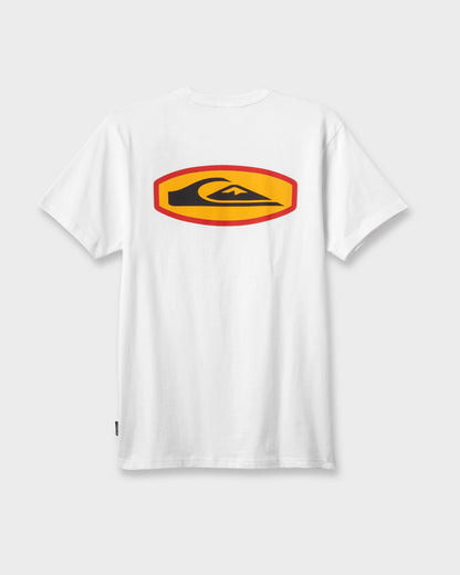 Stadium Emblem Classic T-shirt - White - Quick Silver