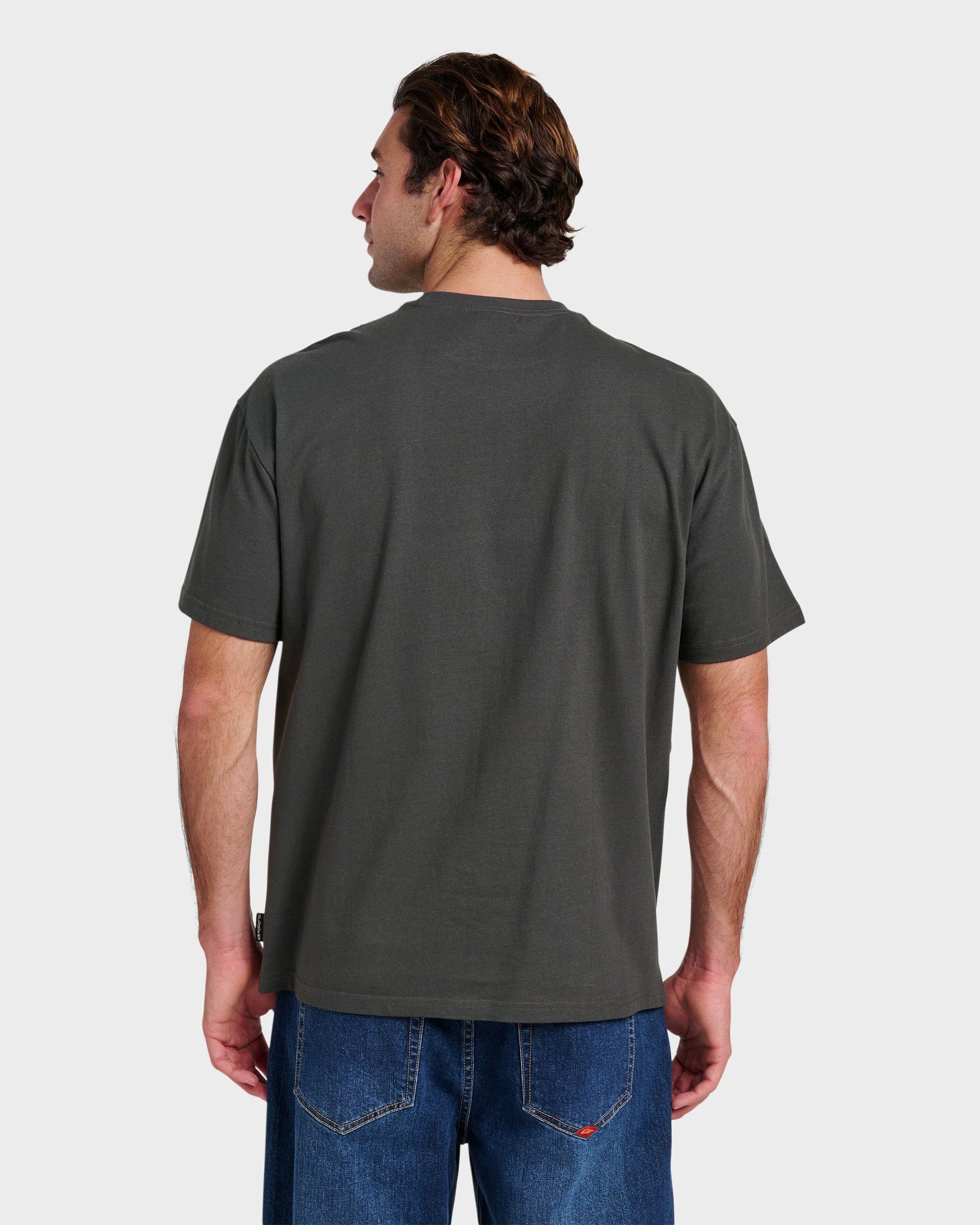 Linked Heavy Weight T-shirt - Phantom - Quick Silver