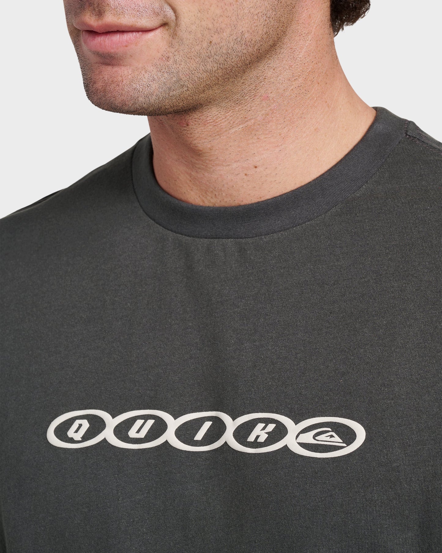 Linked Heavy Weight T-shirt - Phantom - Quick Silver