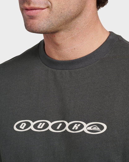 Linked Heavy Weight T-shirt - Phantom - Quick Silver