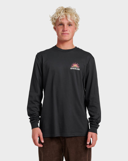 Dawn Patrol Long Sleeve T-shirt - Black - Quick Silver