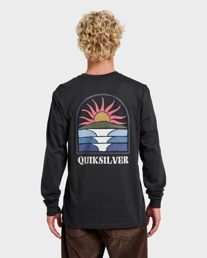 Dawn Patrol Long Sleeve T-shirt - Black - Quick Silver