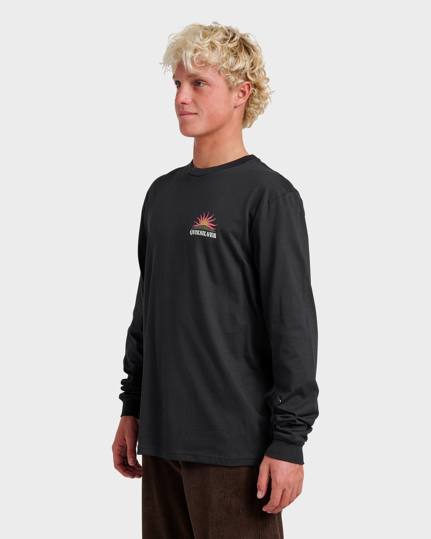 Dawn Patrol Long Sleeve T-shirt - Black - Quick Silver