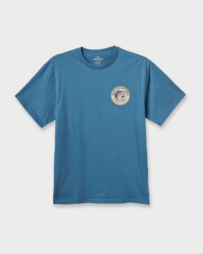 Waterman Catch & Release Classic T-shirt - Real Teal - Quick Silver